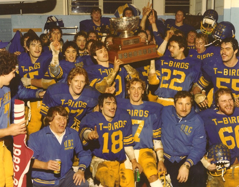 1982 - Football Team Wins Vanier Cup