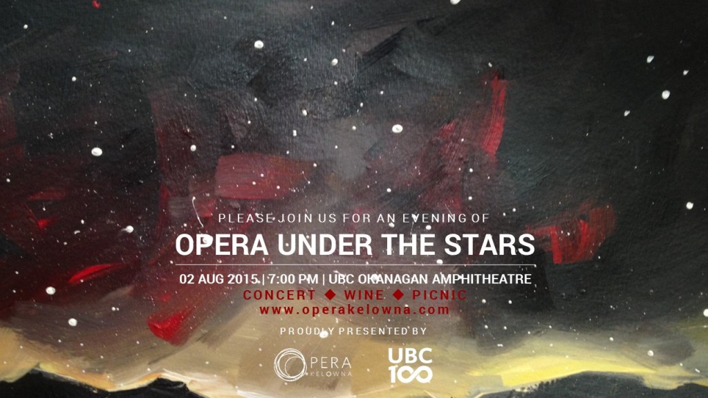 Opera Under the Stars Invitaton