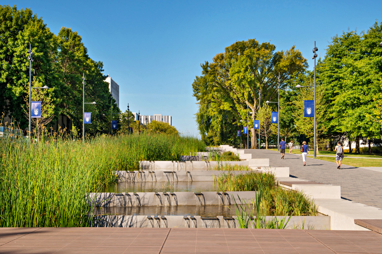 UBC Stormwater Feature